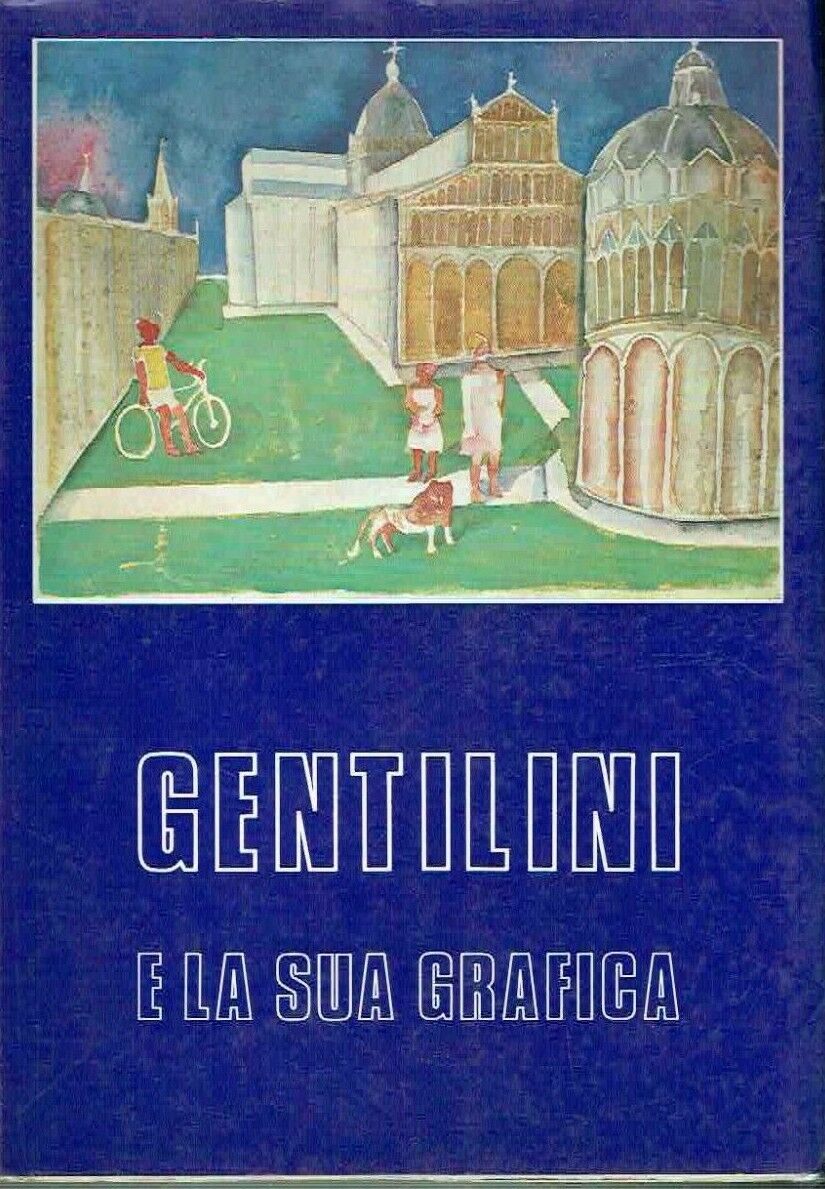 Gentilini - e la sua grafica tempere e acquarelli -con …