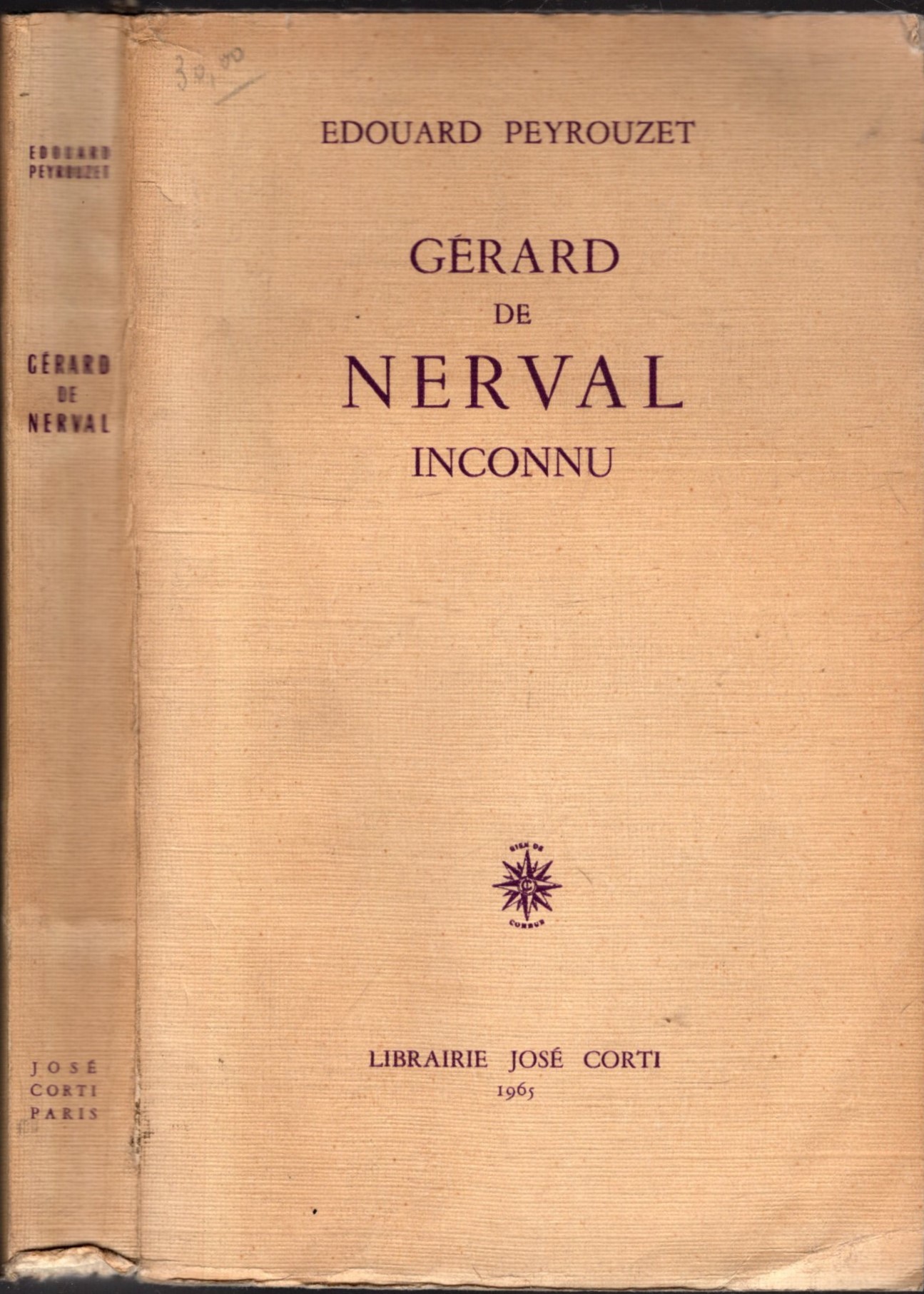 GERARD DE NERVAL INCONNU
