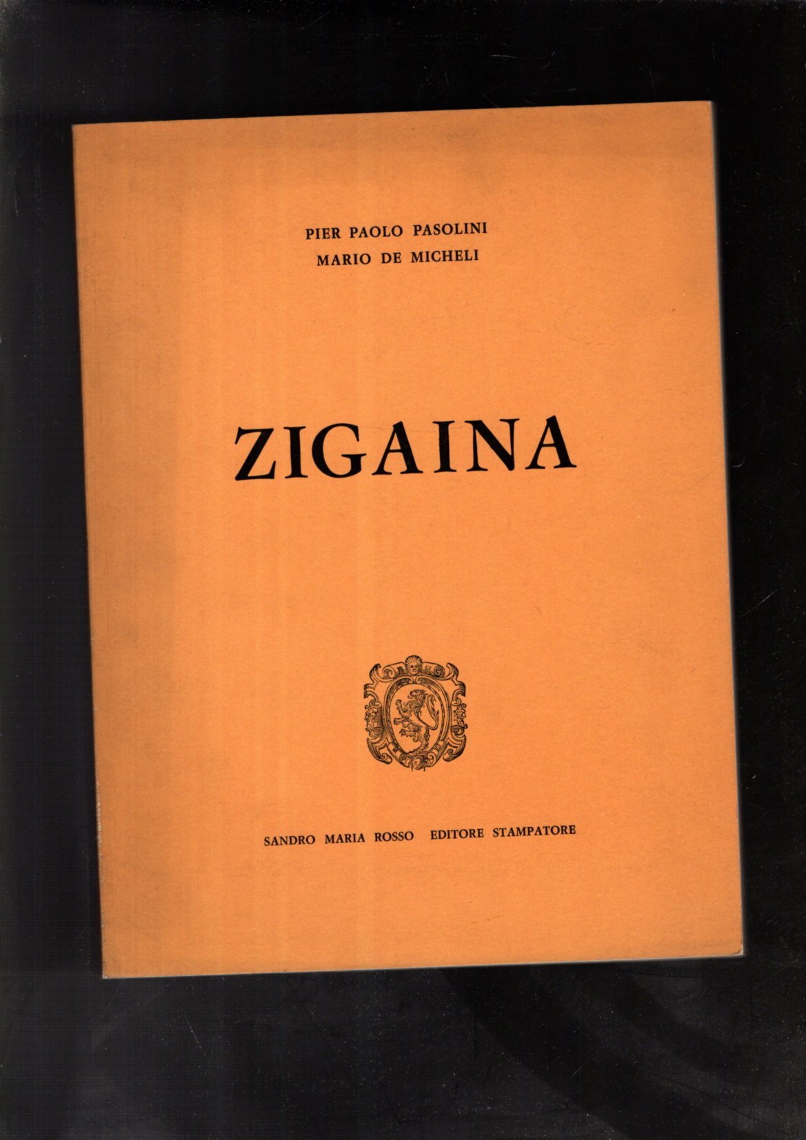 GIUSEPPE ZIGANIA DAL COLLE DI RE DI PUGLIA