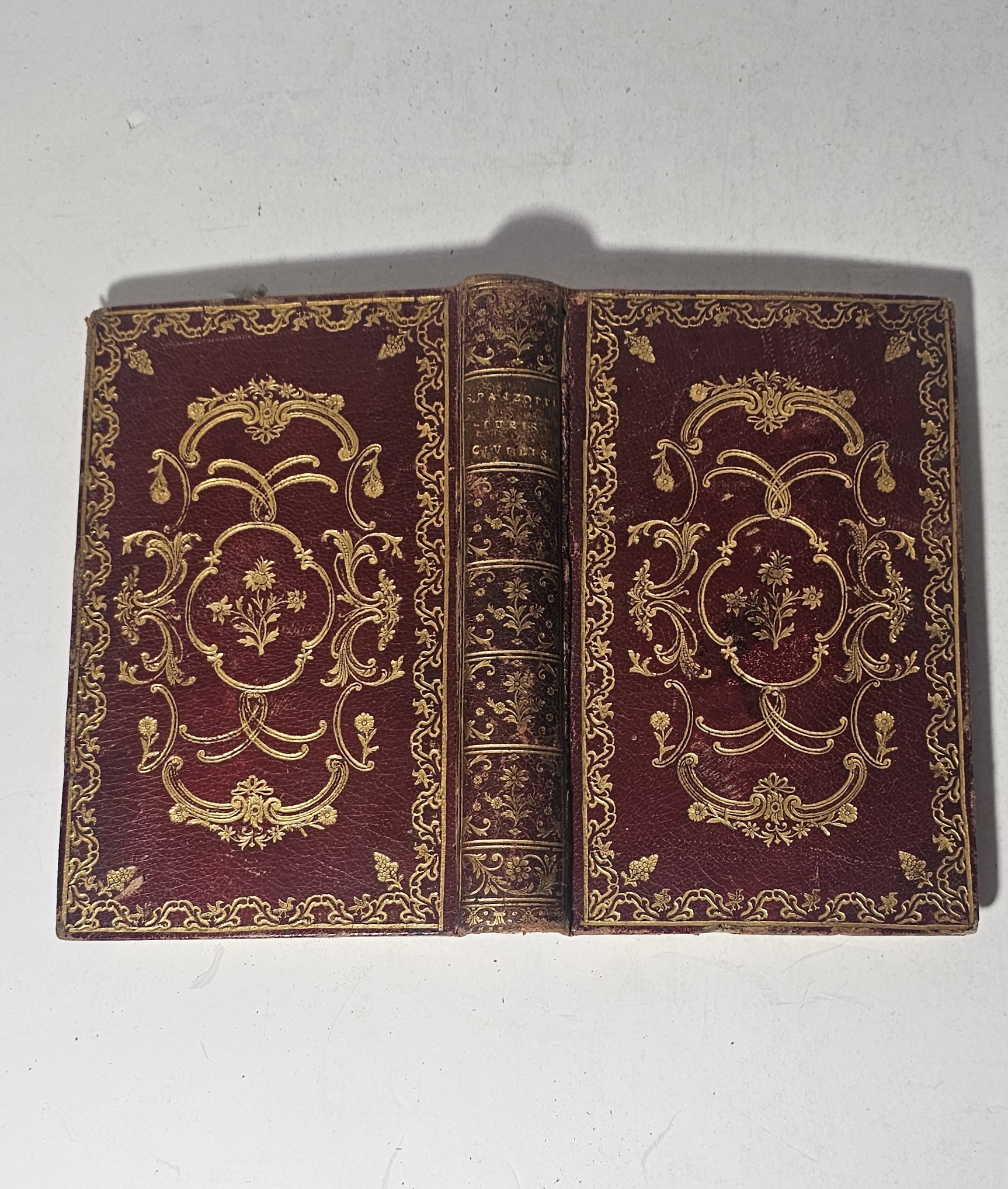 Hieronymi Spanzotti Juris Civilis Venezia 1770 Diritto Antico - Copertina …