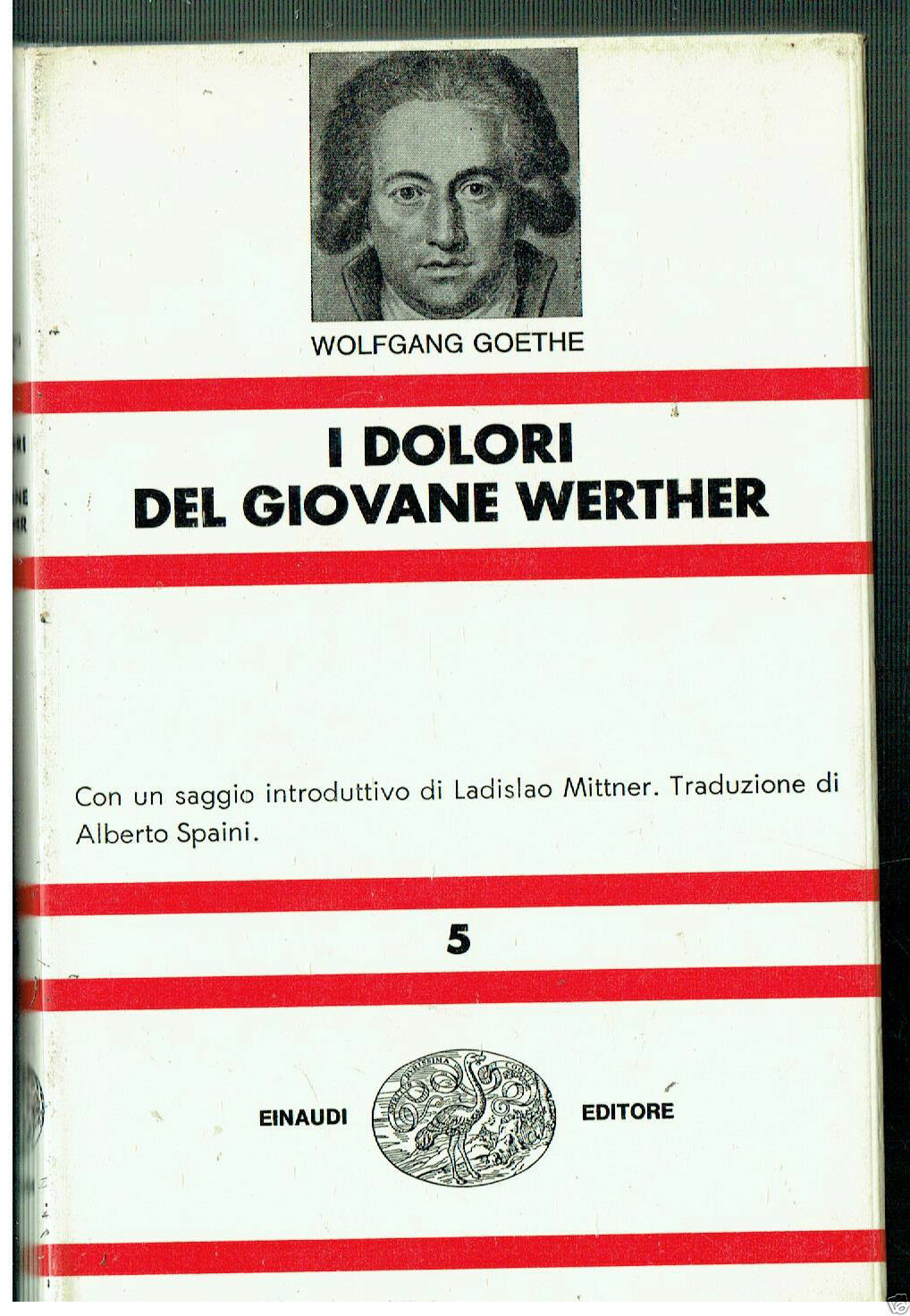 I Dolori del giovane Werther di Wolfgang Goethe