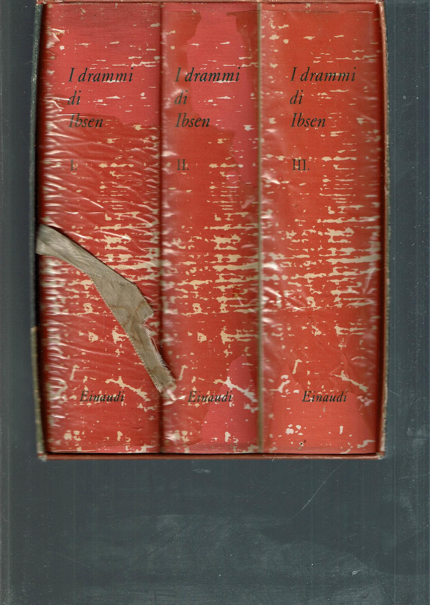 I DRAMMI DI IBSEN 3 VOL. ENTRO COFANETTO