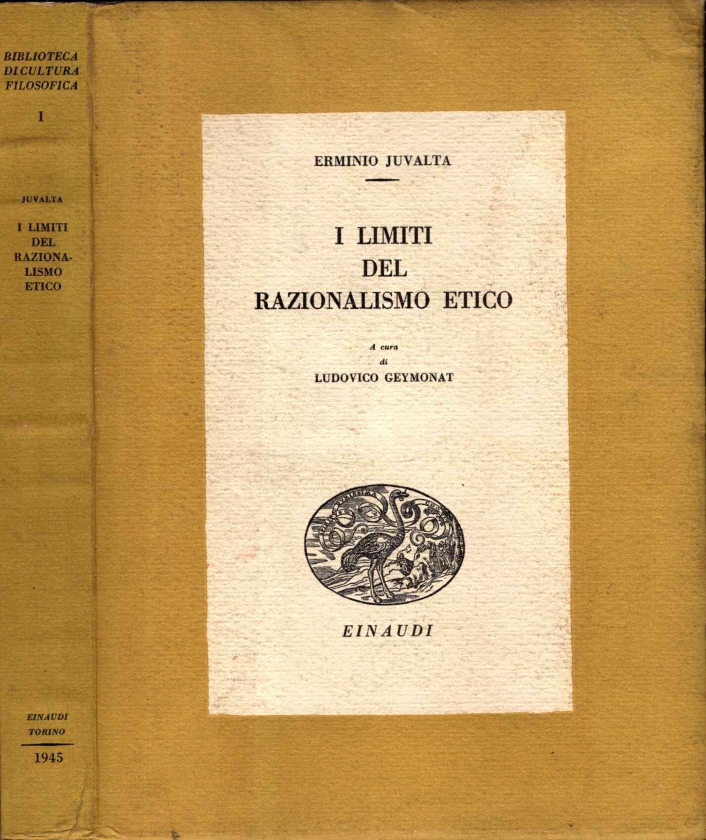 I LIMITI DEL RAZIONALISMO ETICO