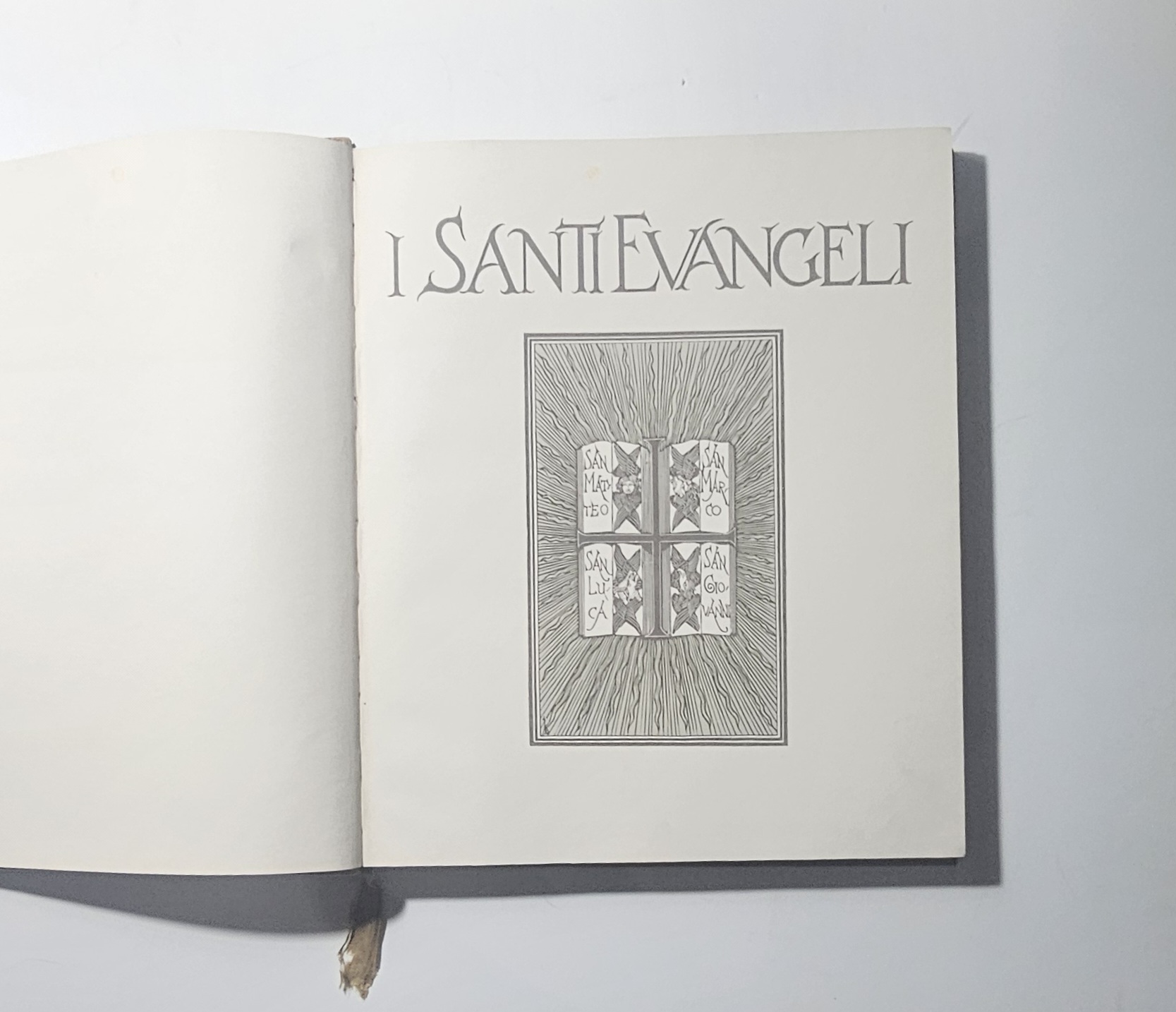 I Santi Evangeli Edizione Illustrata Dedica 1944 Arte Sacra Vangelo