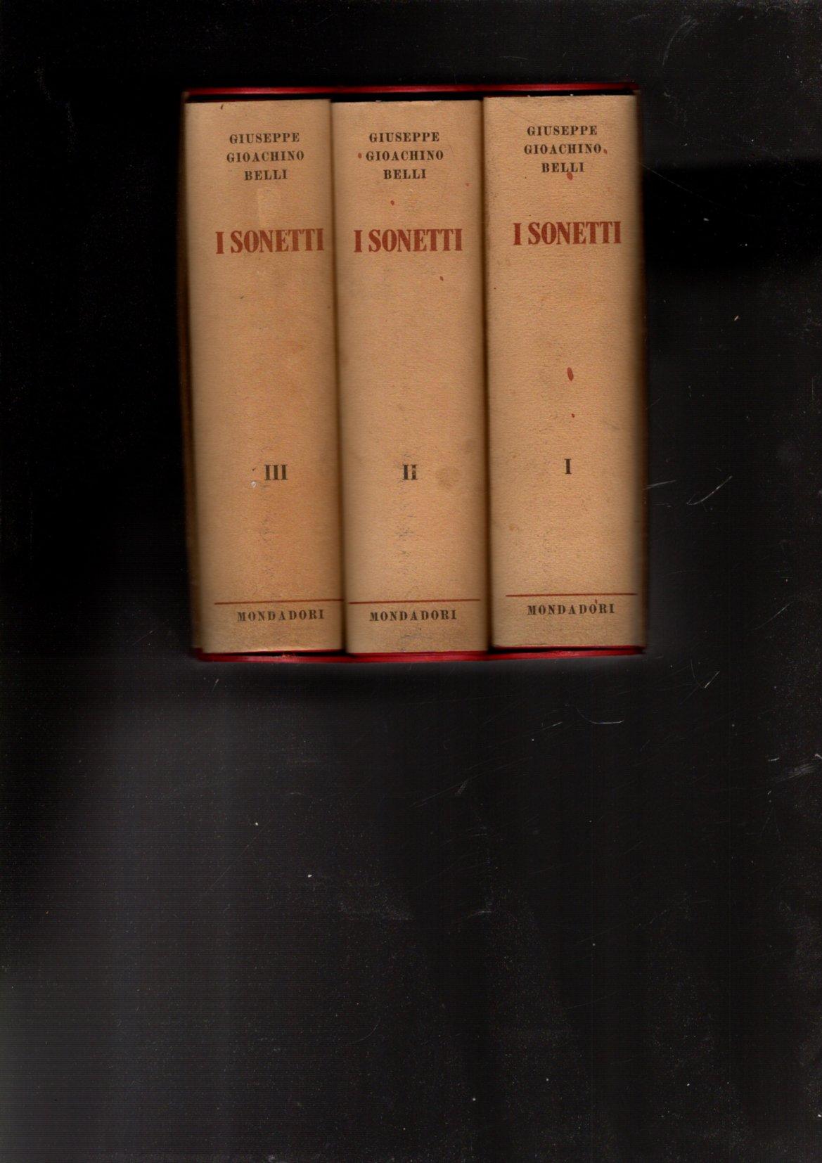 I SONETTI 3 VOL.