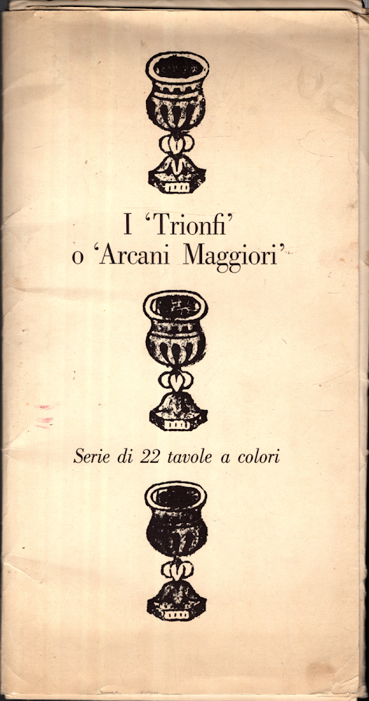 I ventidue 'Trionfi' o 'Arcani Maggiori' da una edizione originale …
