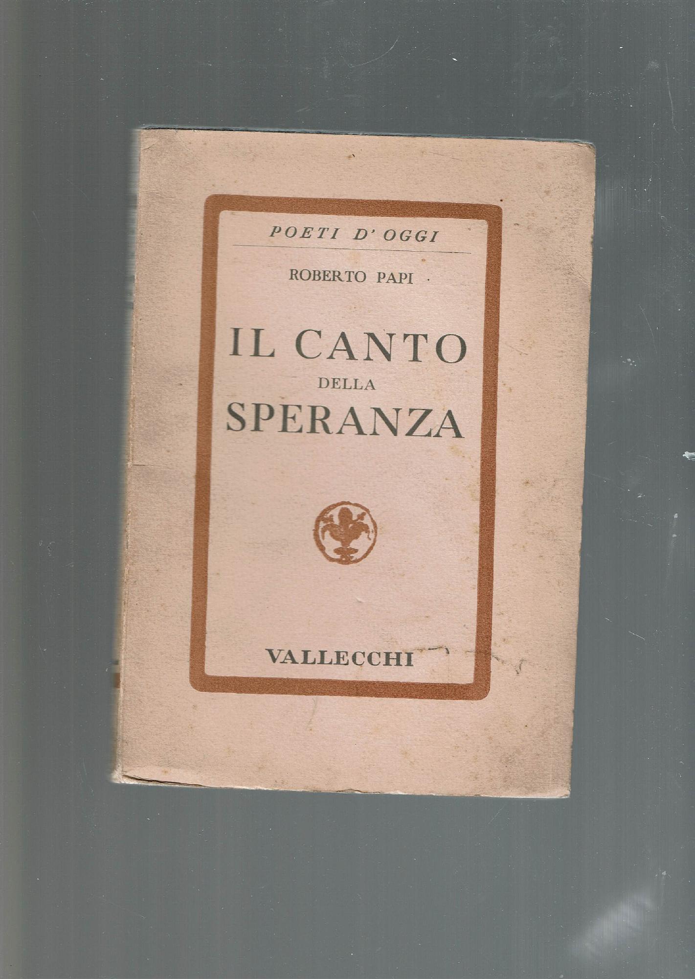 IL CANTO DELLA SPERANZA