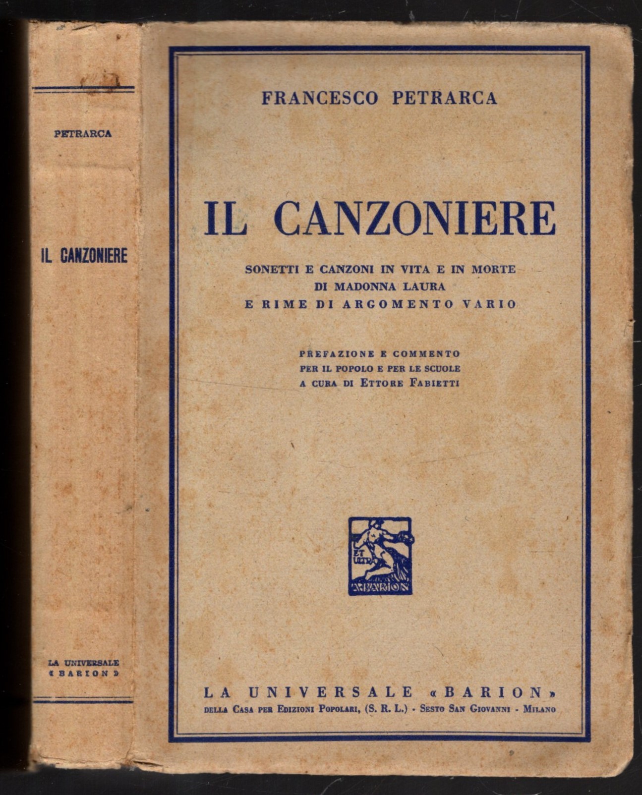 Il canzoniere di Francesco Petrarca