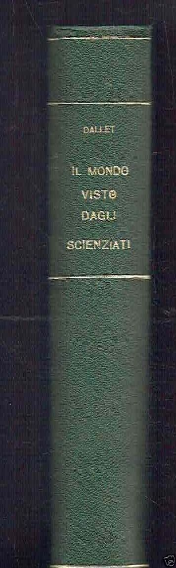 IL MONDO VISTO DAGLI SCIENZIATI DEL SECOLO XIX