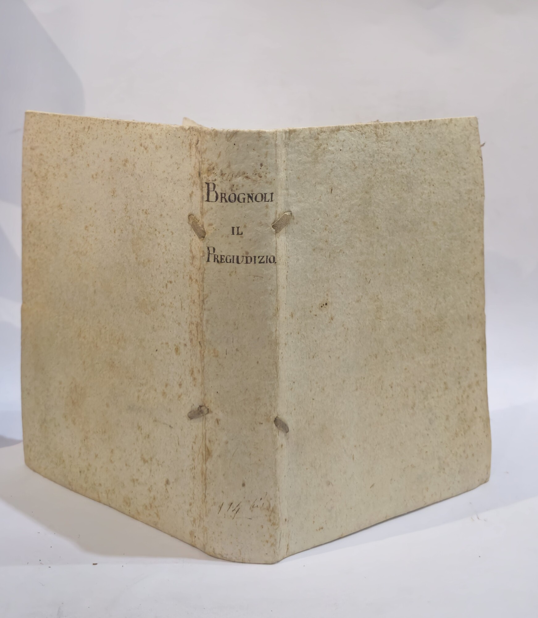 Il pregiudizio canti di Antonio Brognoli