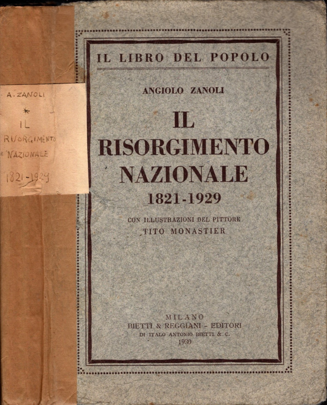 IL RISORGIMENTO NAZIONALE 1821-1929