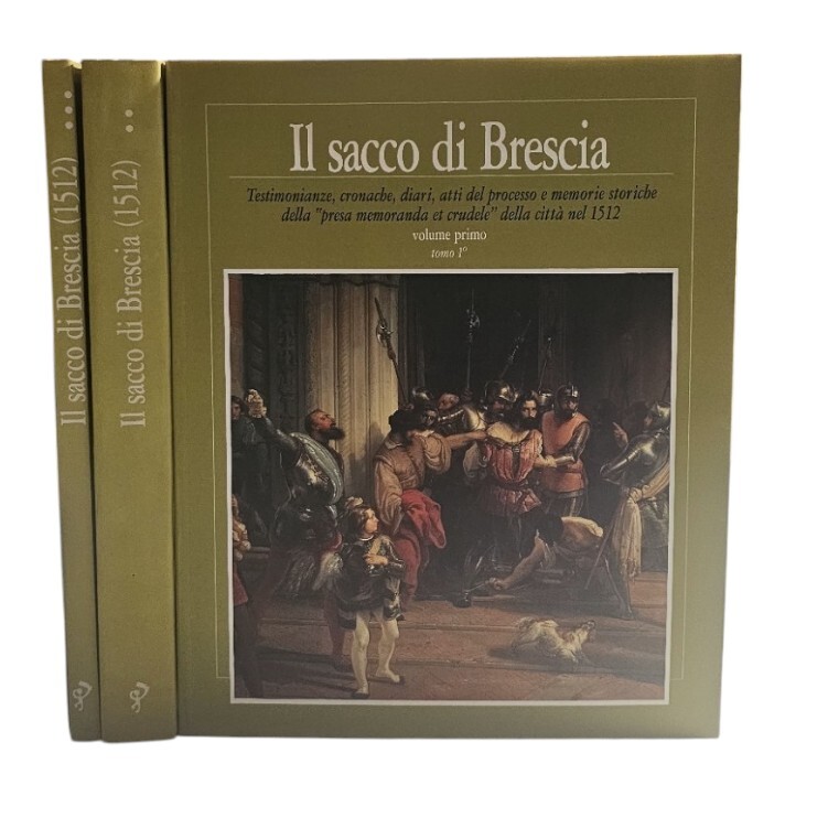 Il sacco di Brescia in 3 volumi