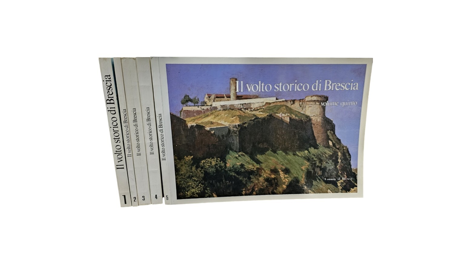 Il Volto Storico Di Brescia 5 Volumi