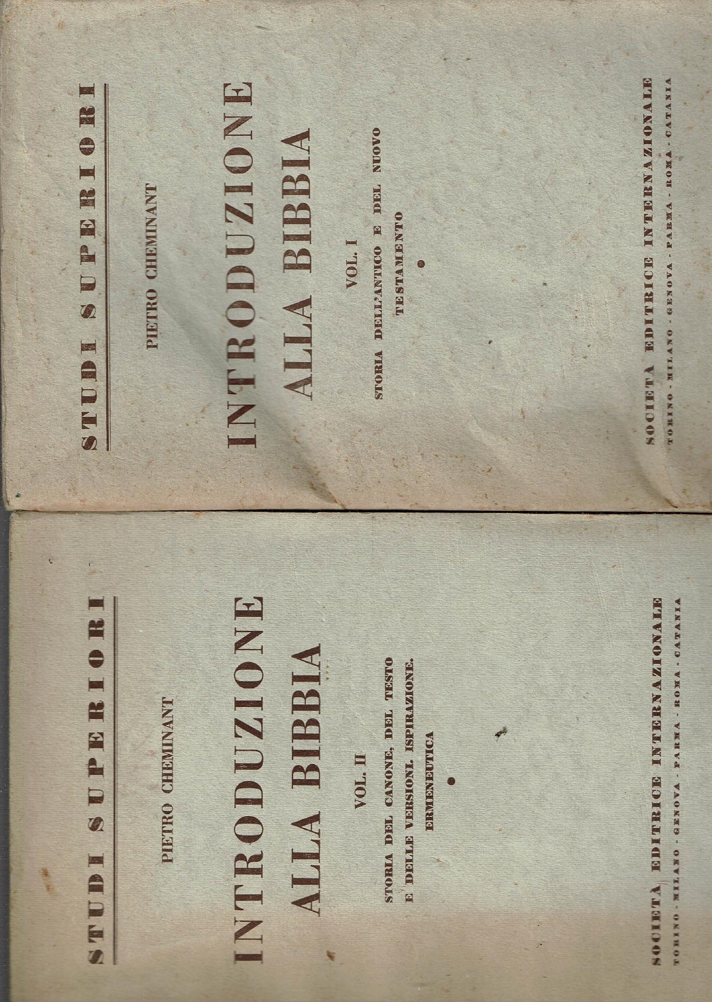introduzione alla bibbia 2 vol.