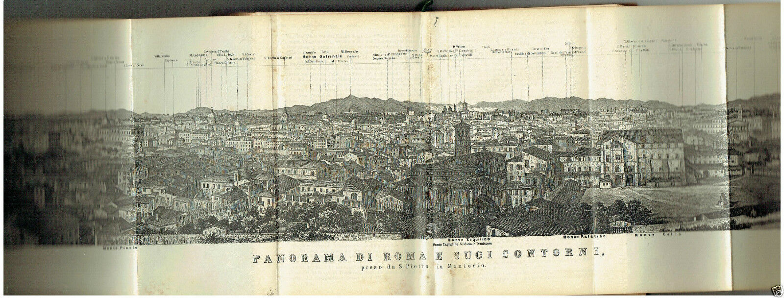 ITALIEN HANDBUCH FUR REISEND LEIPZIC 1899 NUMEROSE CARTINE PIU RIPIEGATE