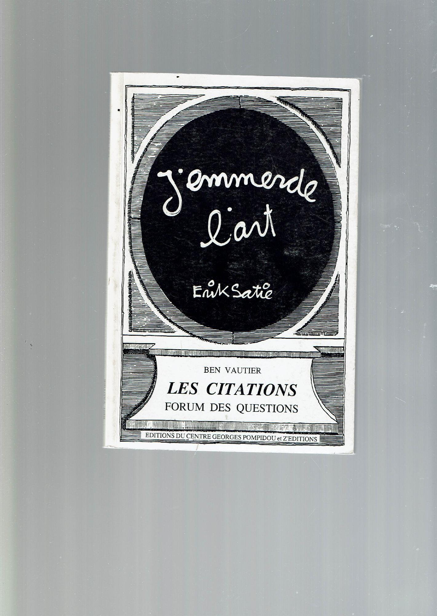 J'emmerde l'art