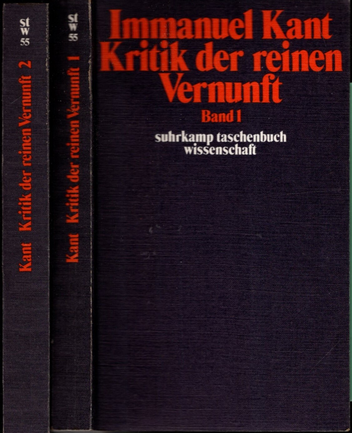 KRITIK DER REINEN VERNUNFT 2 VOLUMI