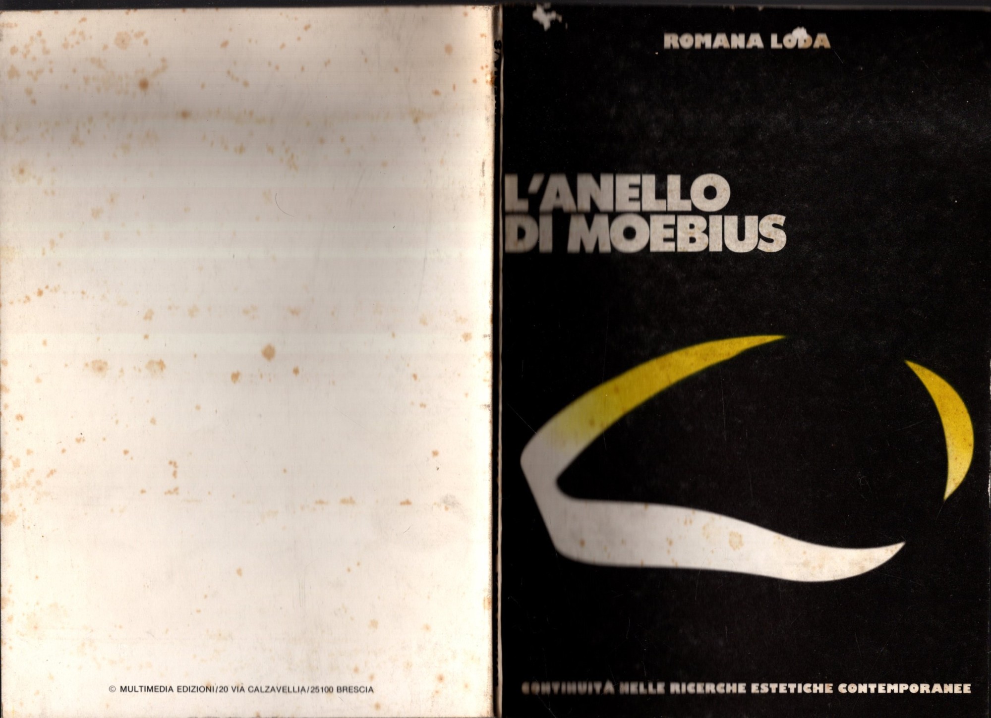 L'ANELLO DI MOEBIUS - ROMANA LODA