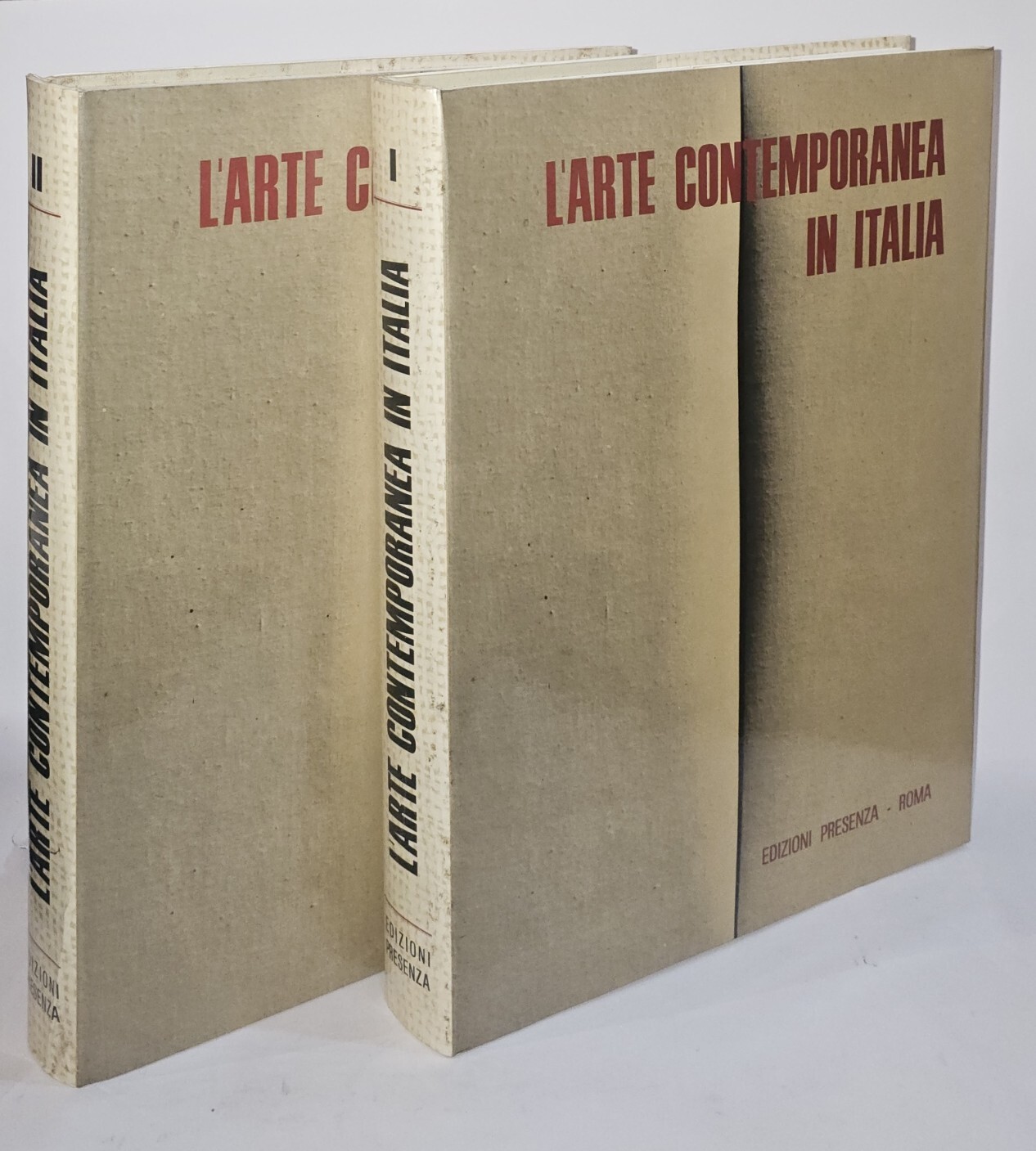 L'arte contemporanea in italia edizioni Presenza