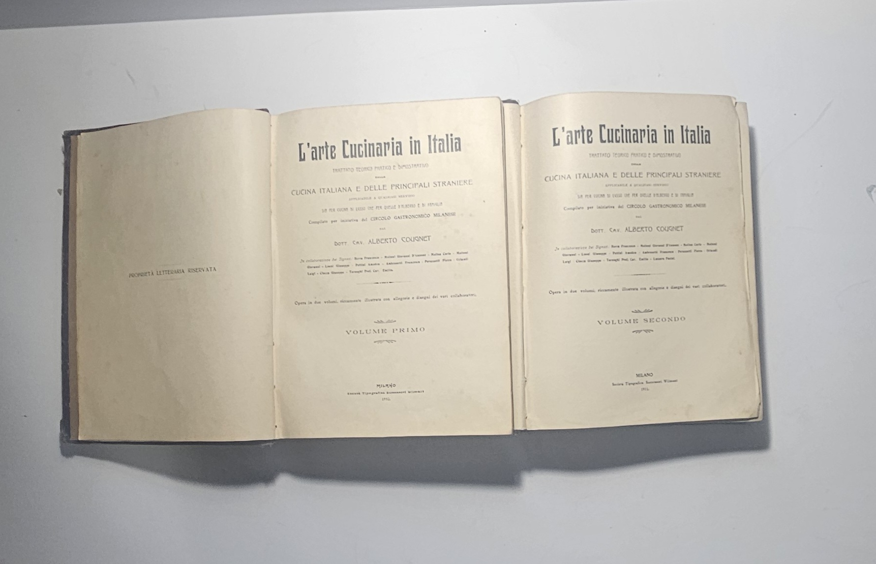 L'Arte Cucinaria in Italia Cougnet 1910 Cucina Gastronomia Antico 2 …