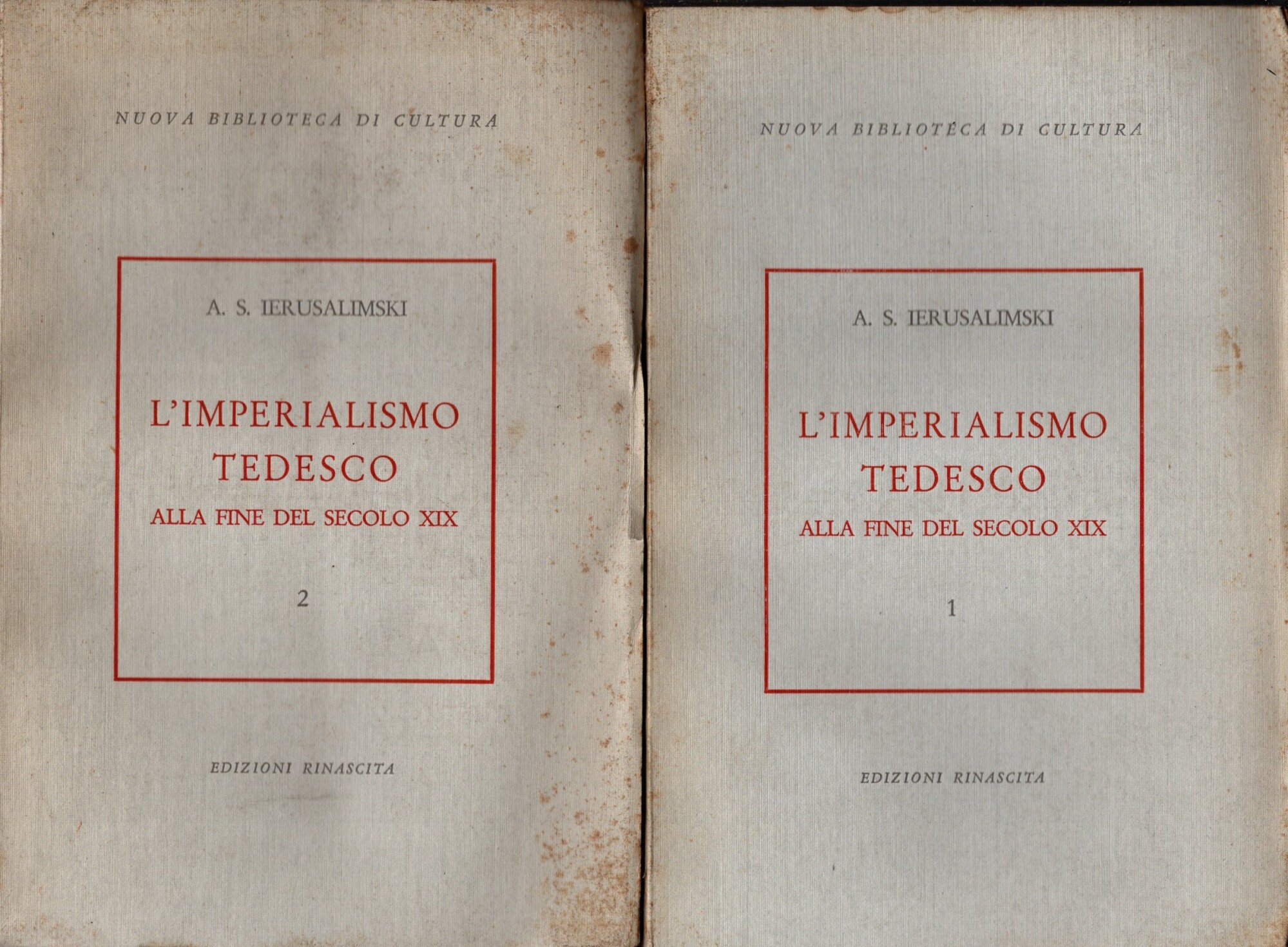 L'imperialismo tedesco alla fine del secolo XIX - di Ierusalimski …