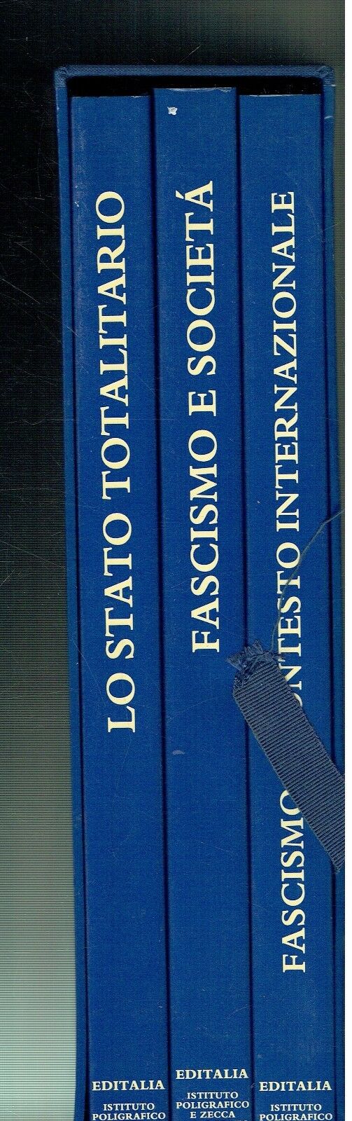 L'ITALIA FASCISTA 1926-1939 ** 3 VOLUMI