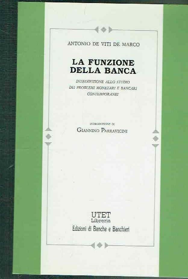 La funzione della banca