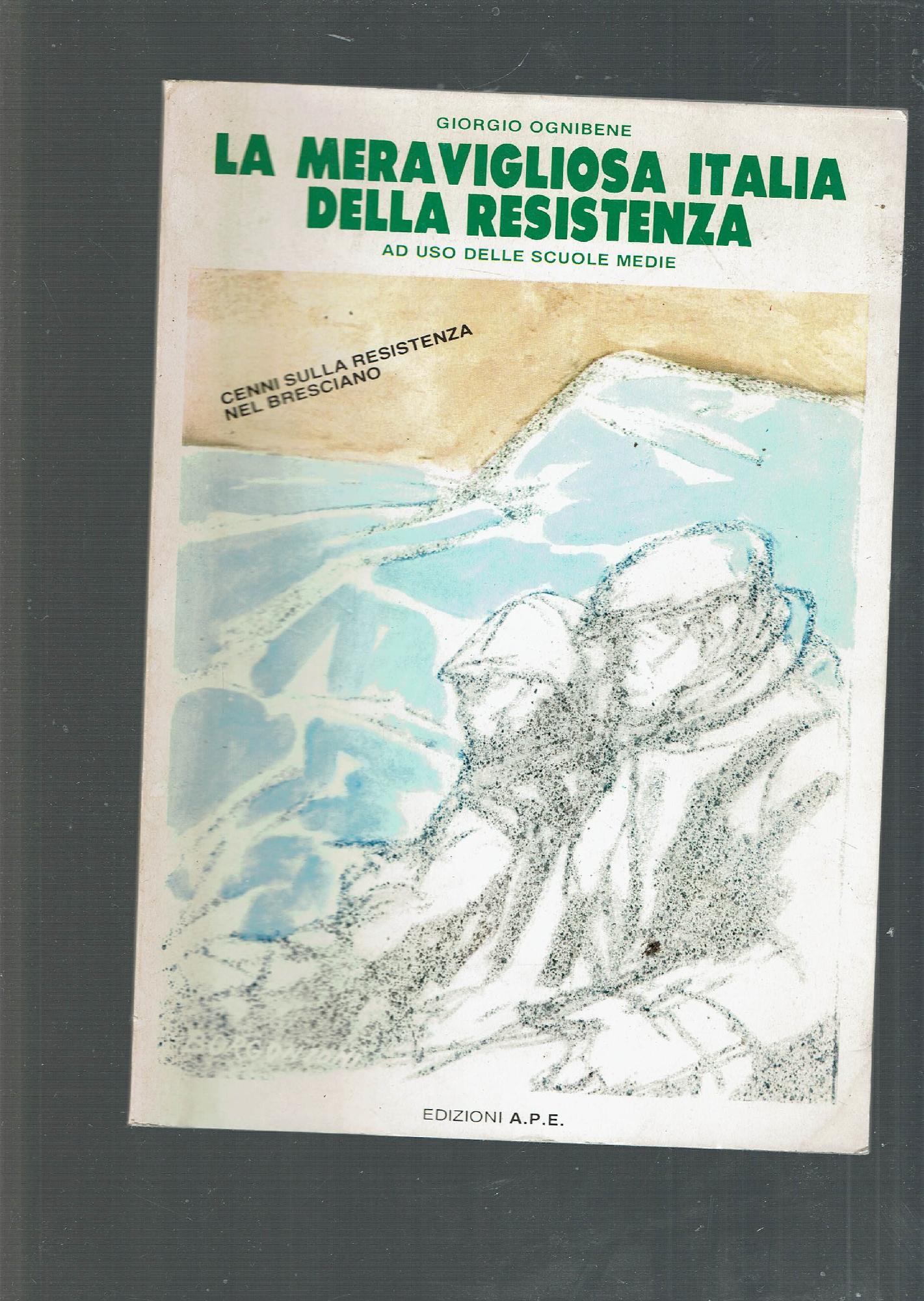 LA MERAVIGLIOSA ITALIA DELLA RESISTENZA (CENNI SULLA RESISTENZA NEL BRESCIANO)