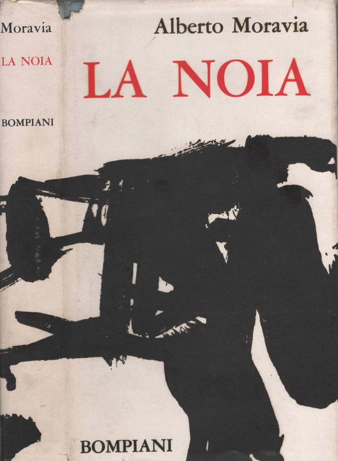 La noia di Alberto Moravia (prima edizione Bompiani)