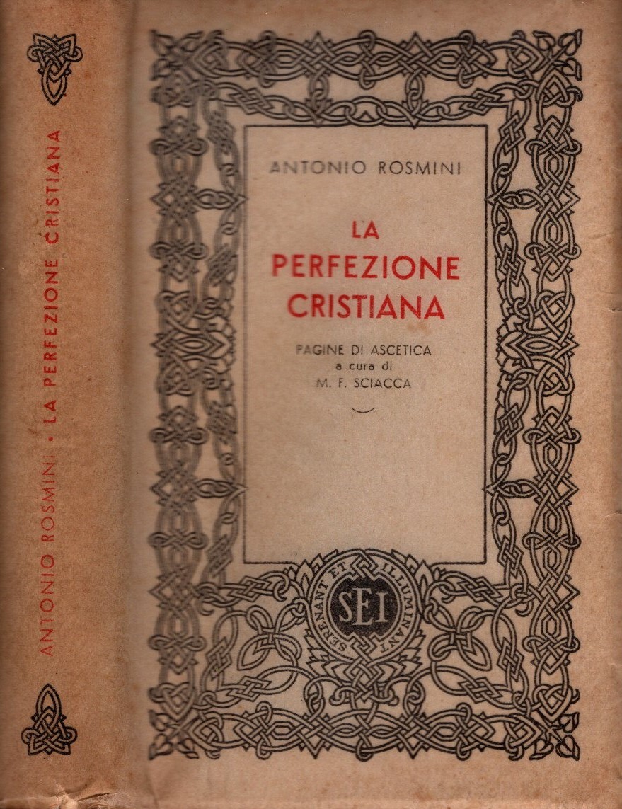 La perfezione cristiana di Antonio Rosmini