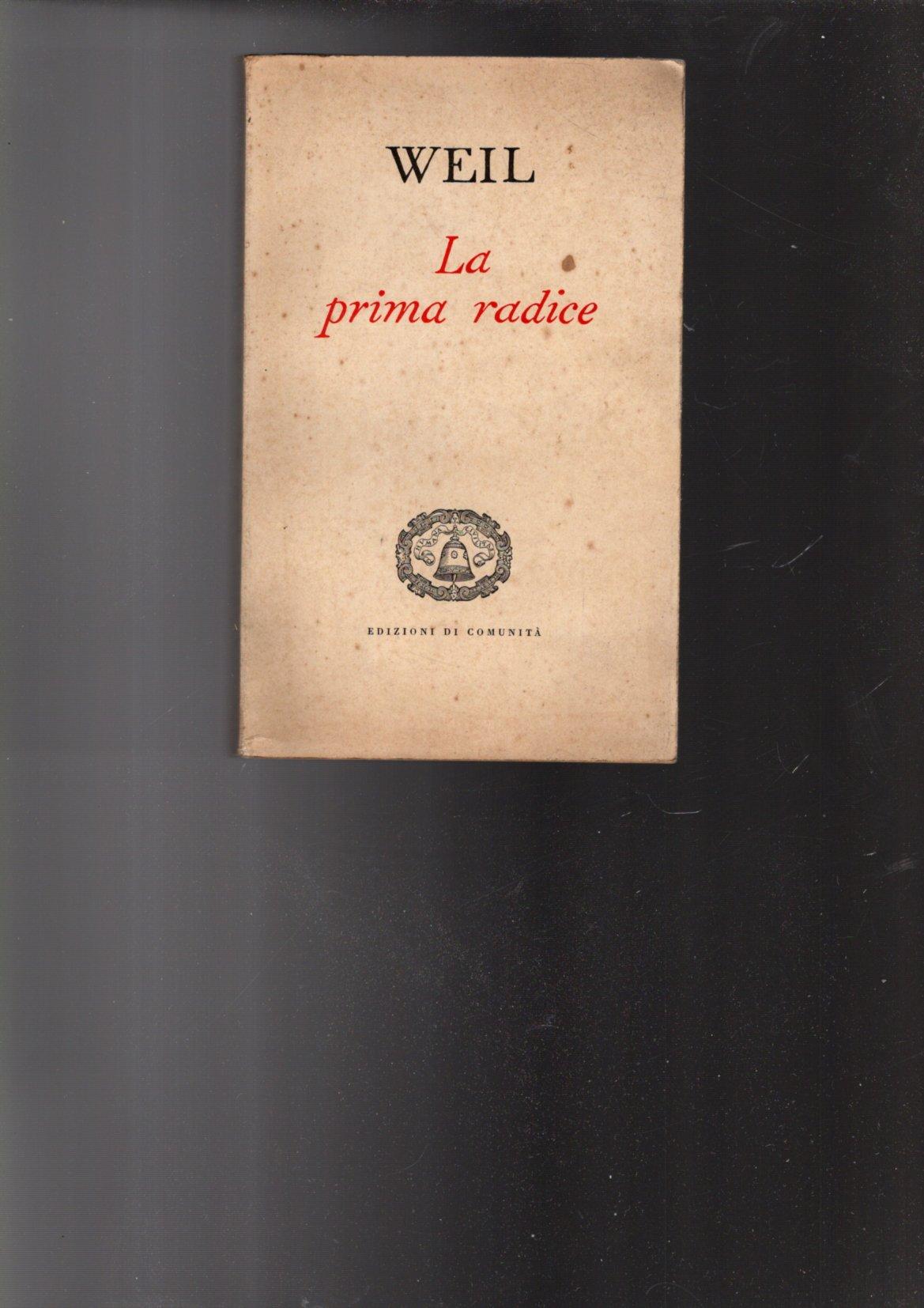 LA PRIMA RADICE