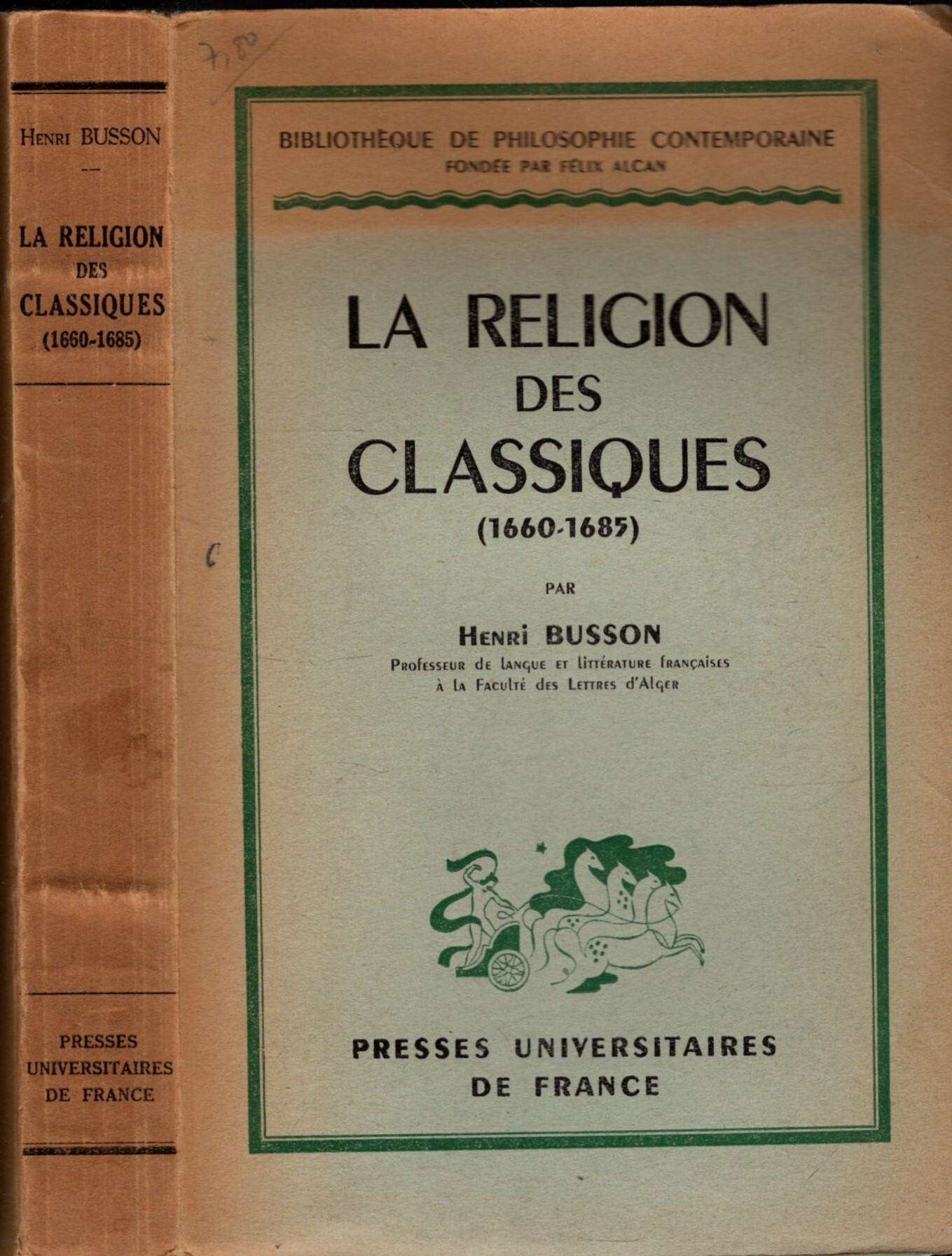 LA RELIGION DES CLASSIQUES (1660-1685)