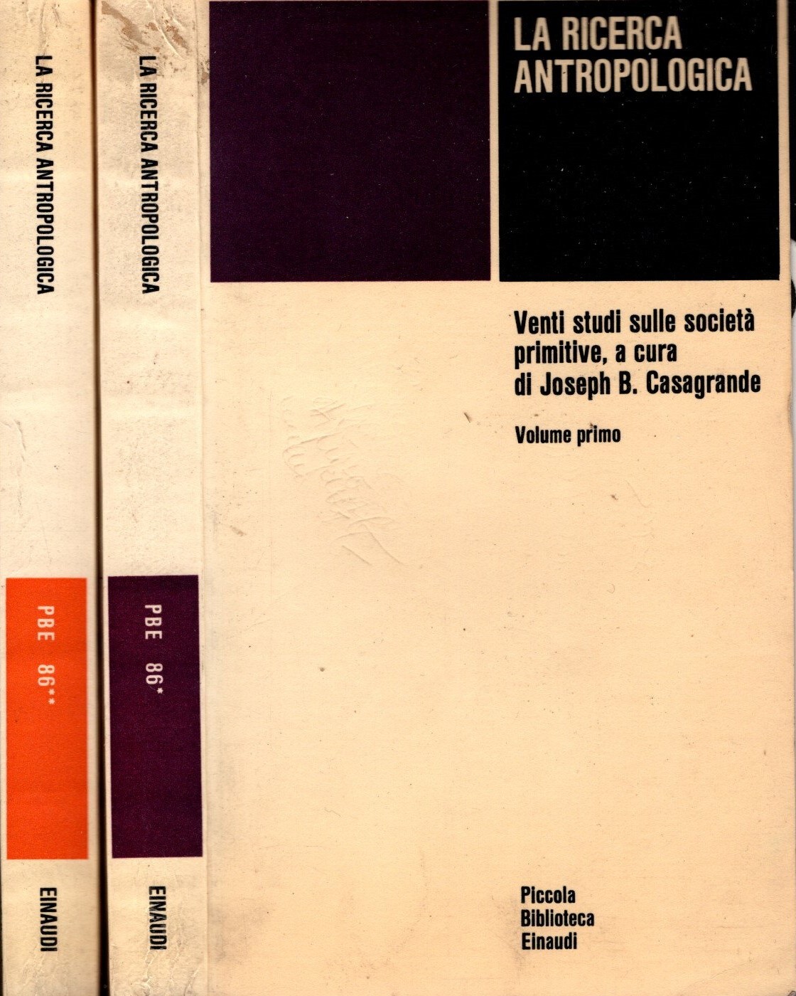 La ricerca antropologica 2 voll. di Casagrande Joseph B.
