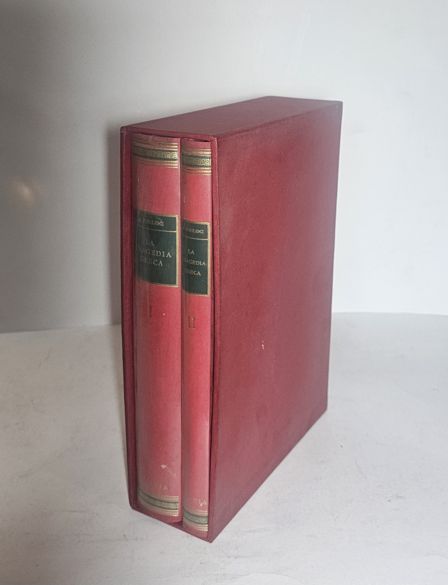 La tragedia greca – Max Pohlenz | 2 volumi | …