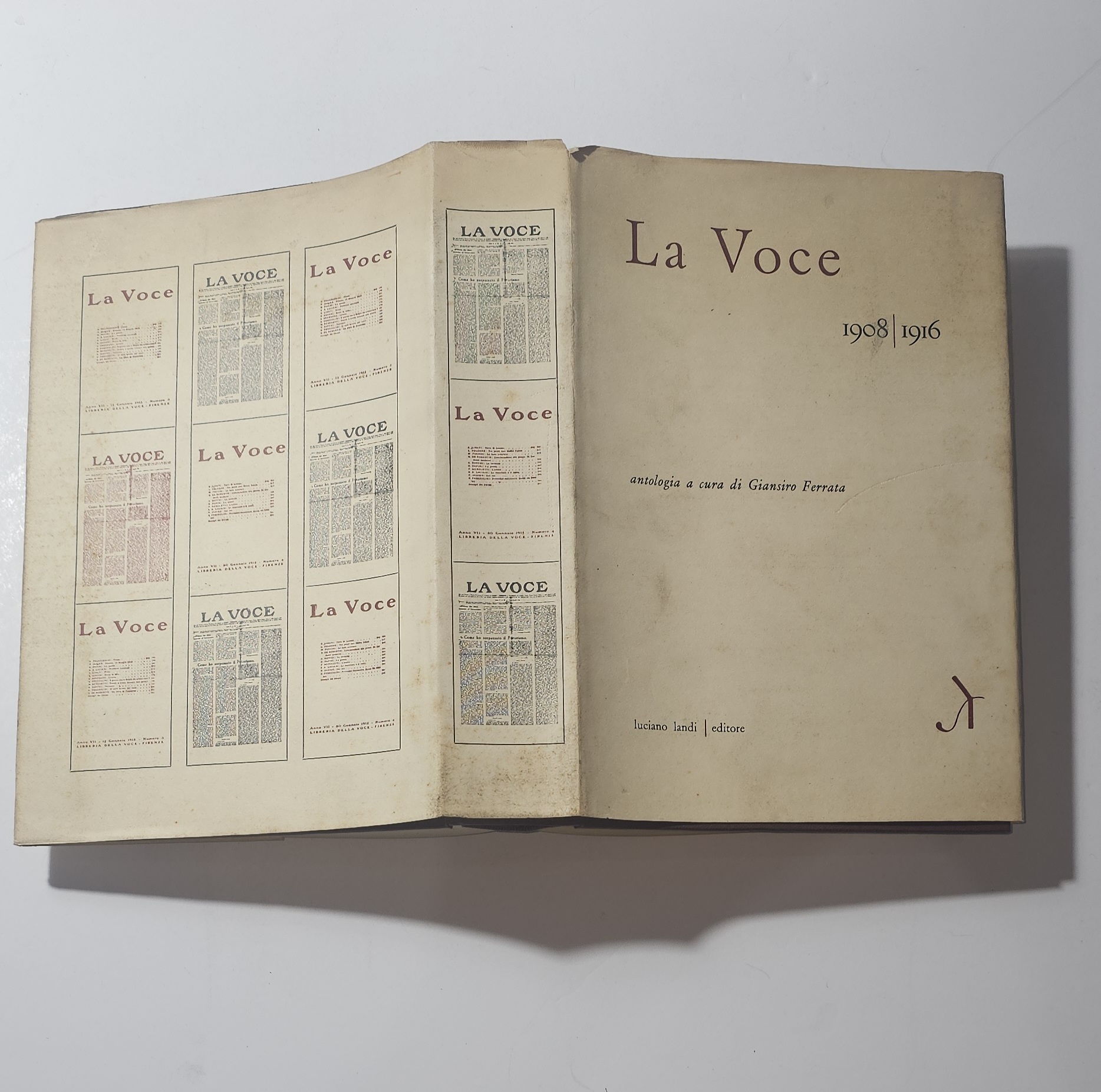 La Voce 1908-1916 – Antologia a cura di Giansiro Ferrata