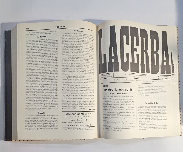 Lacerba 1913-1914-1915. Ristampa anastatica