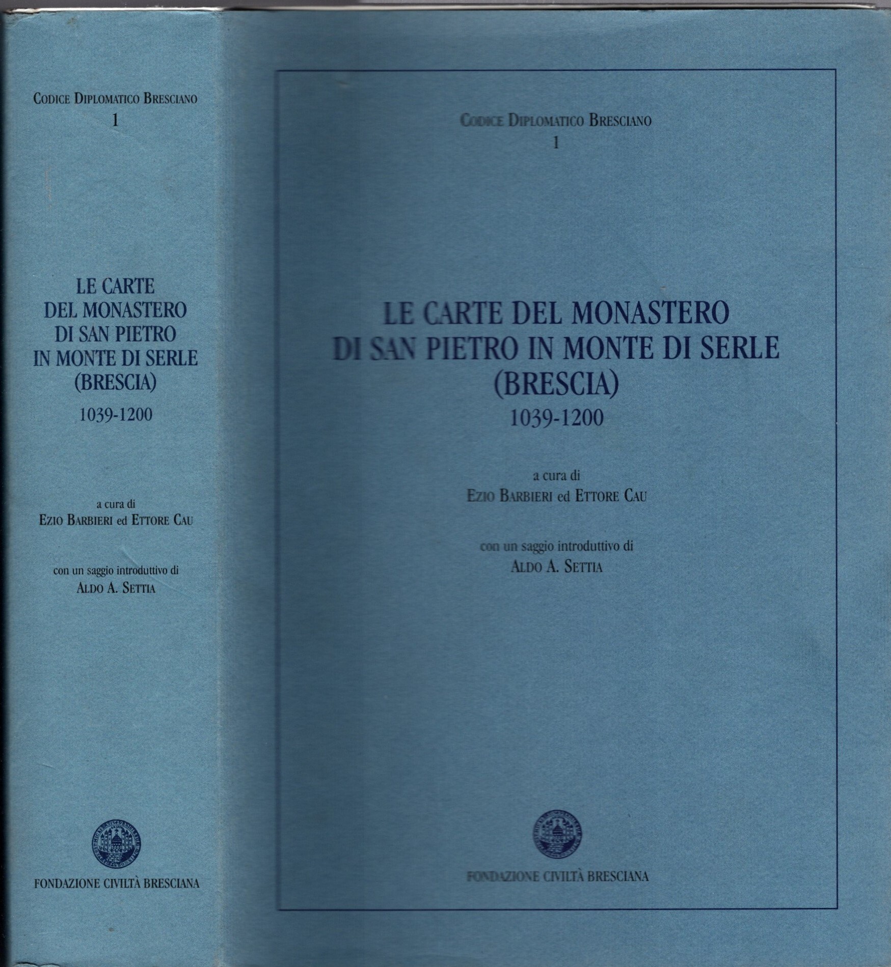 Le Carte Del Monastero Di San Pietro In Monte Di …