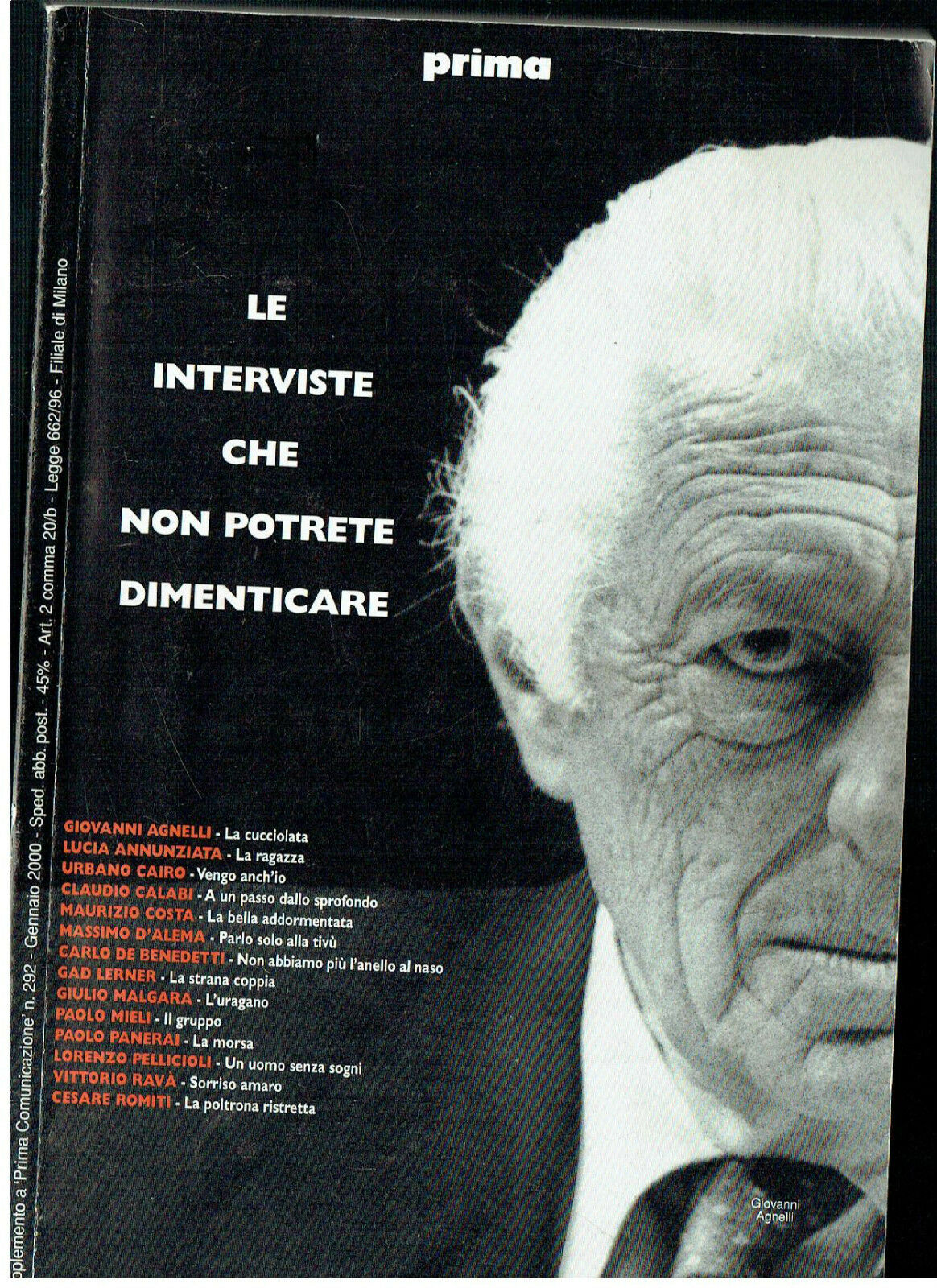 LE INTERVISTE CHE NON POTETE DIMENTICARE EDITORIALE GENESIS 2000