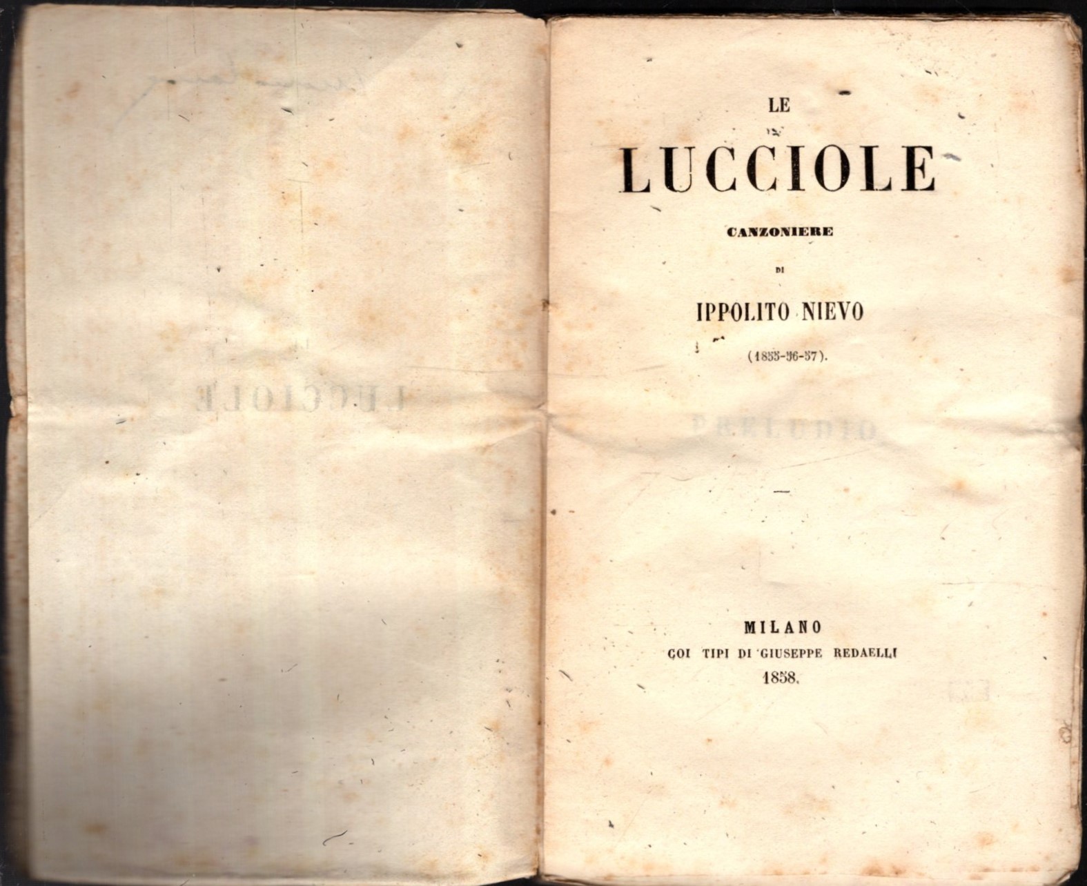 LE LUCCIOLE - IPPOLITO NIEVO