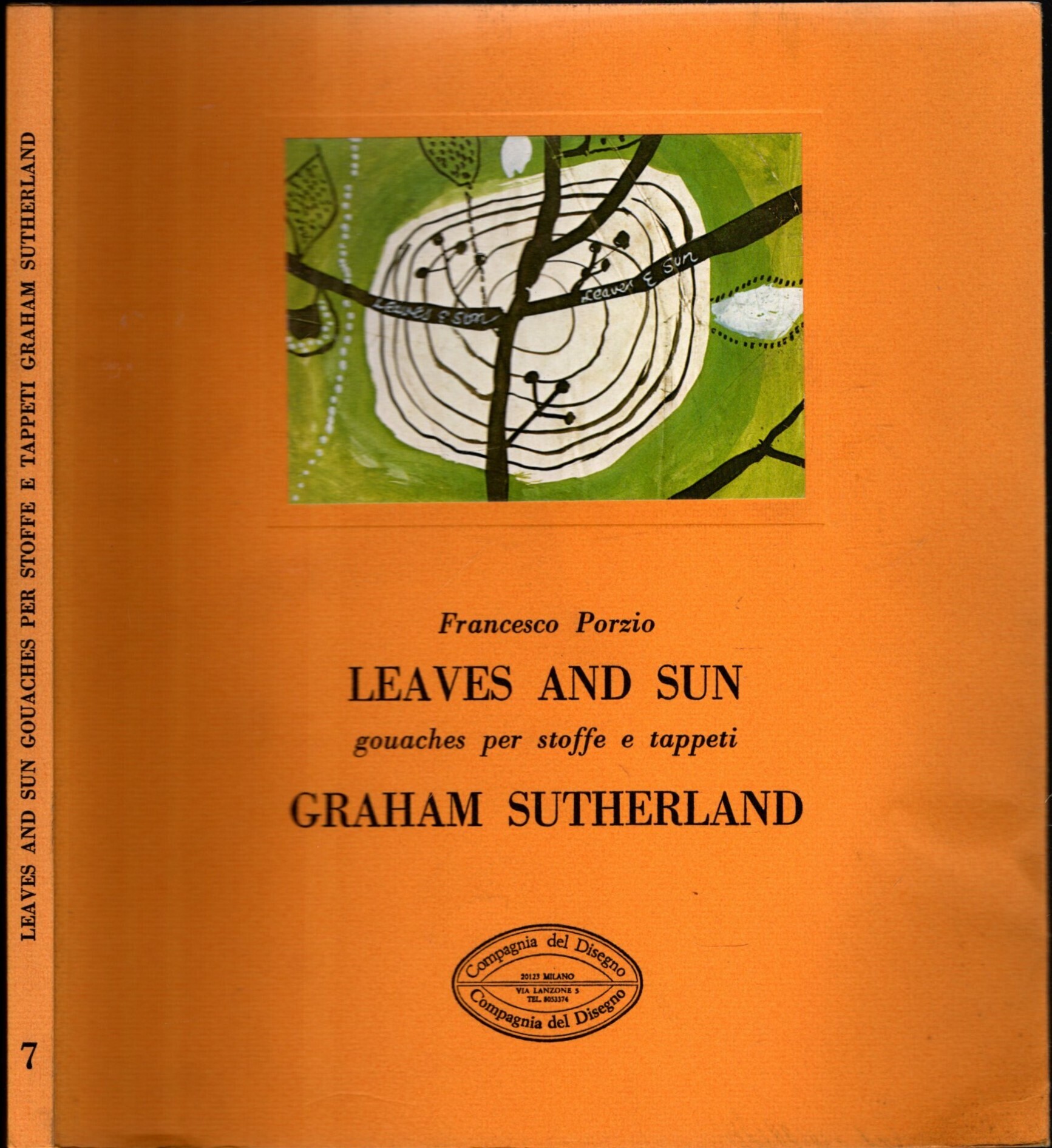 Leaves And Sun Gouaches Per Stoffe E Tappeti. Graham Sutherland …
