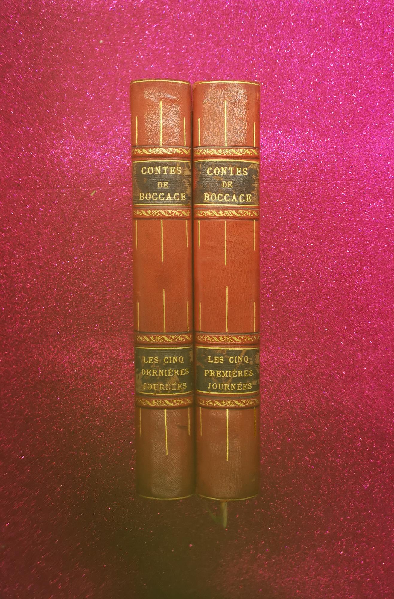 LES CONTES DE BOCCACE DECAMERON 2 VOL.