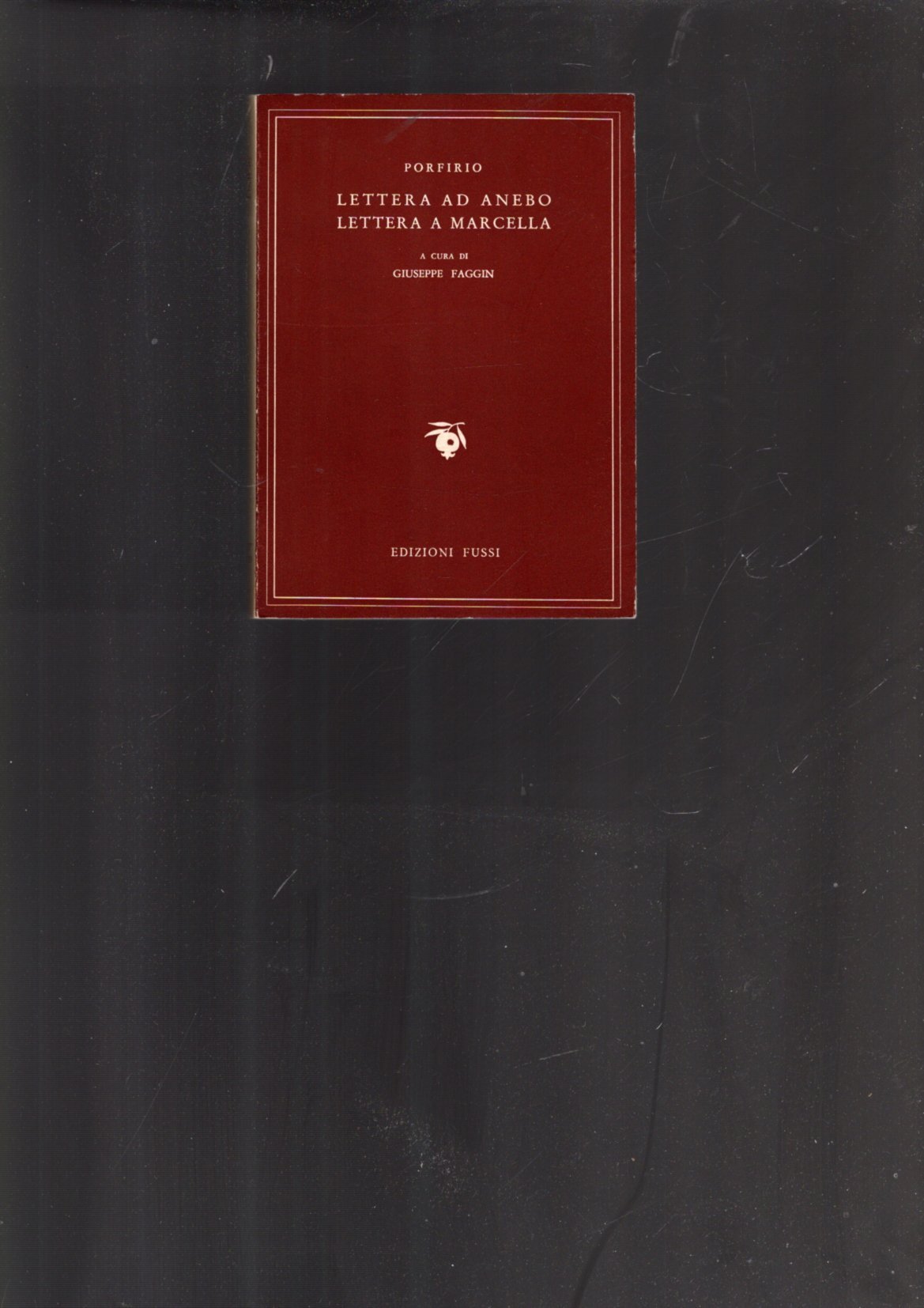 LETTERA AD ANEBO LETTERA A MARCELLO