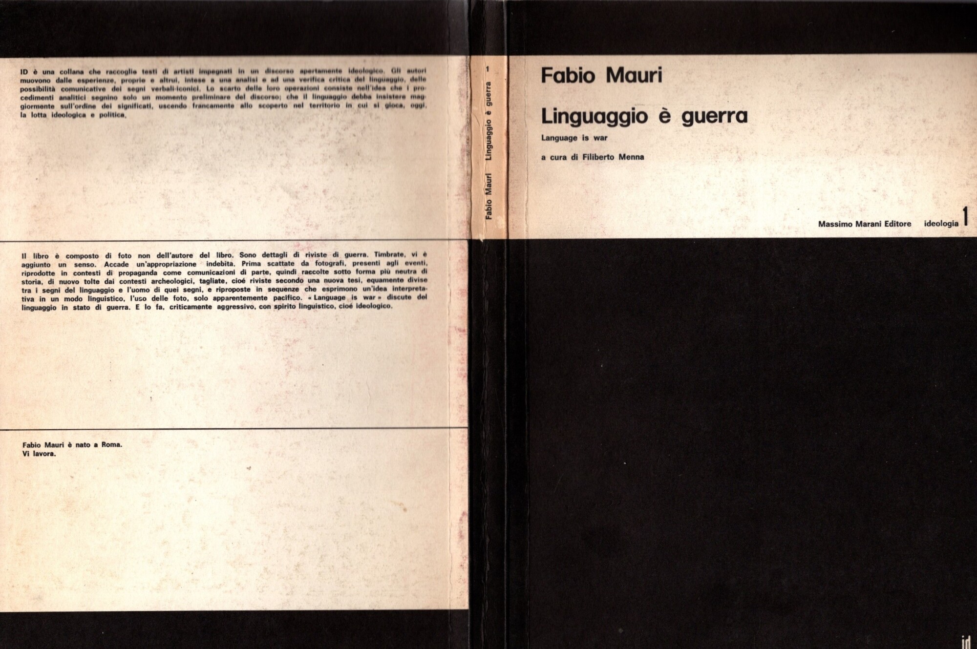 Linguaggio è guerra di Fabio Mauri