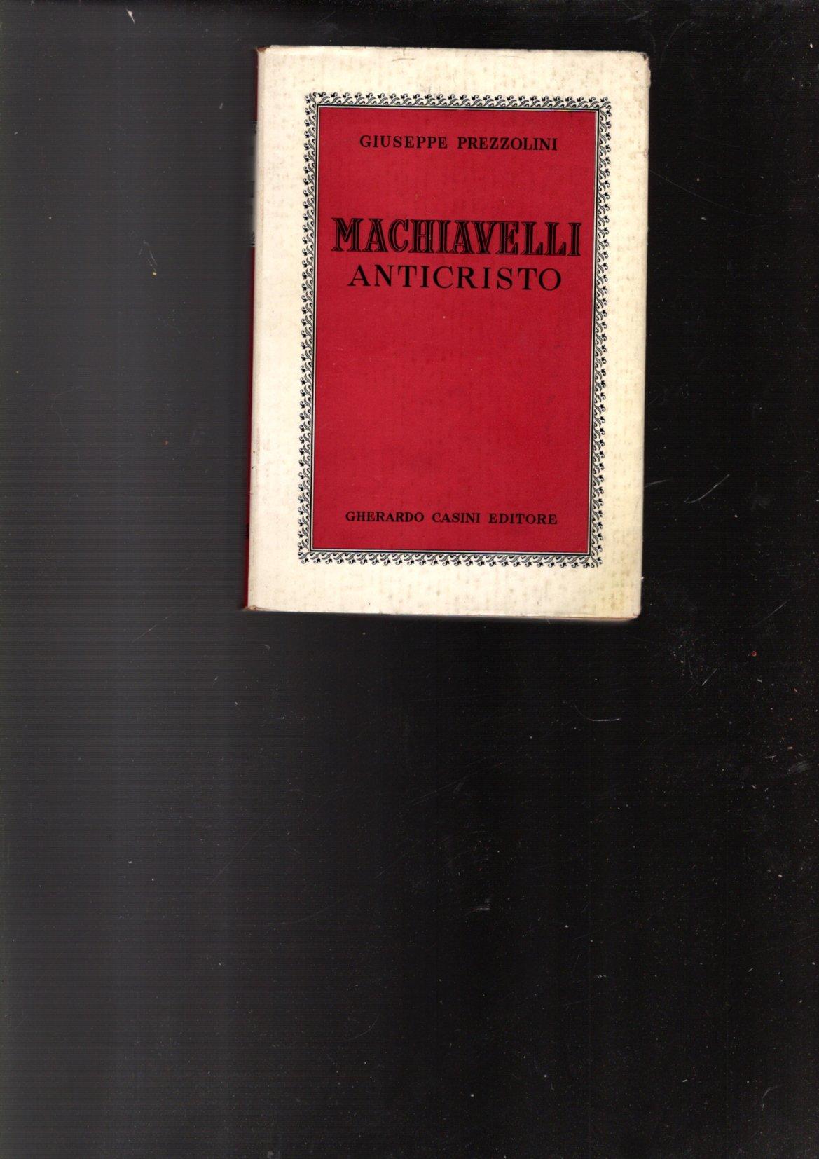 MACHIAVELLI ANTICRISTO