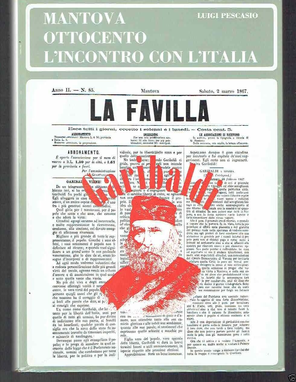 MANTOVA OTTOCENTO L'INCONTRO CON L'ITALIA