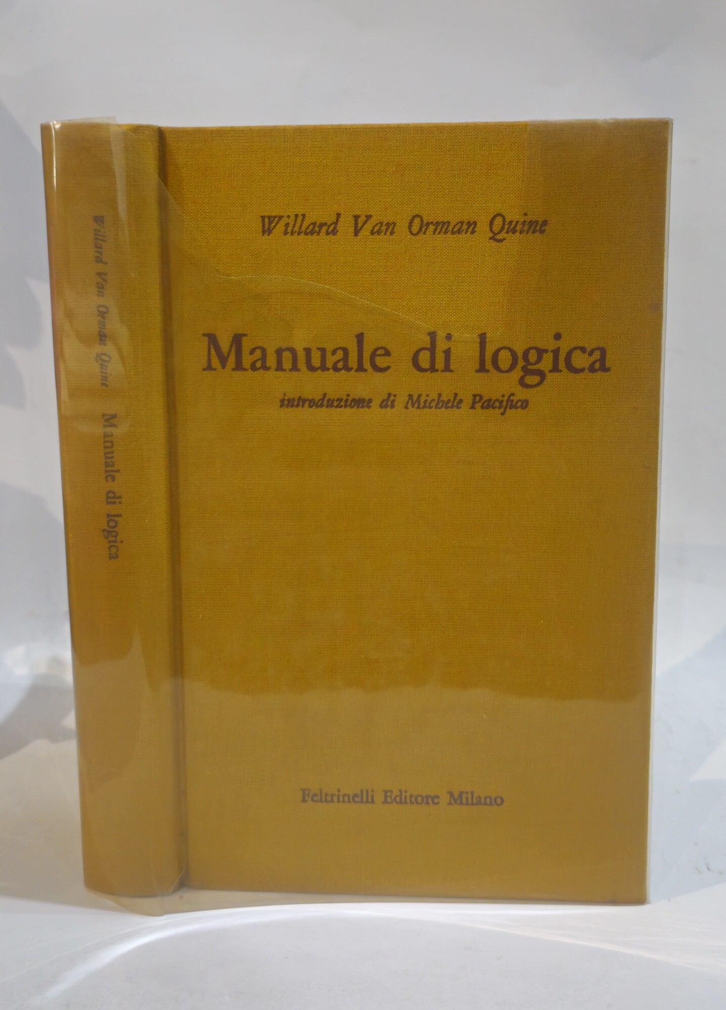 Manuale di logica di Quine Willard Van Orman