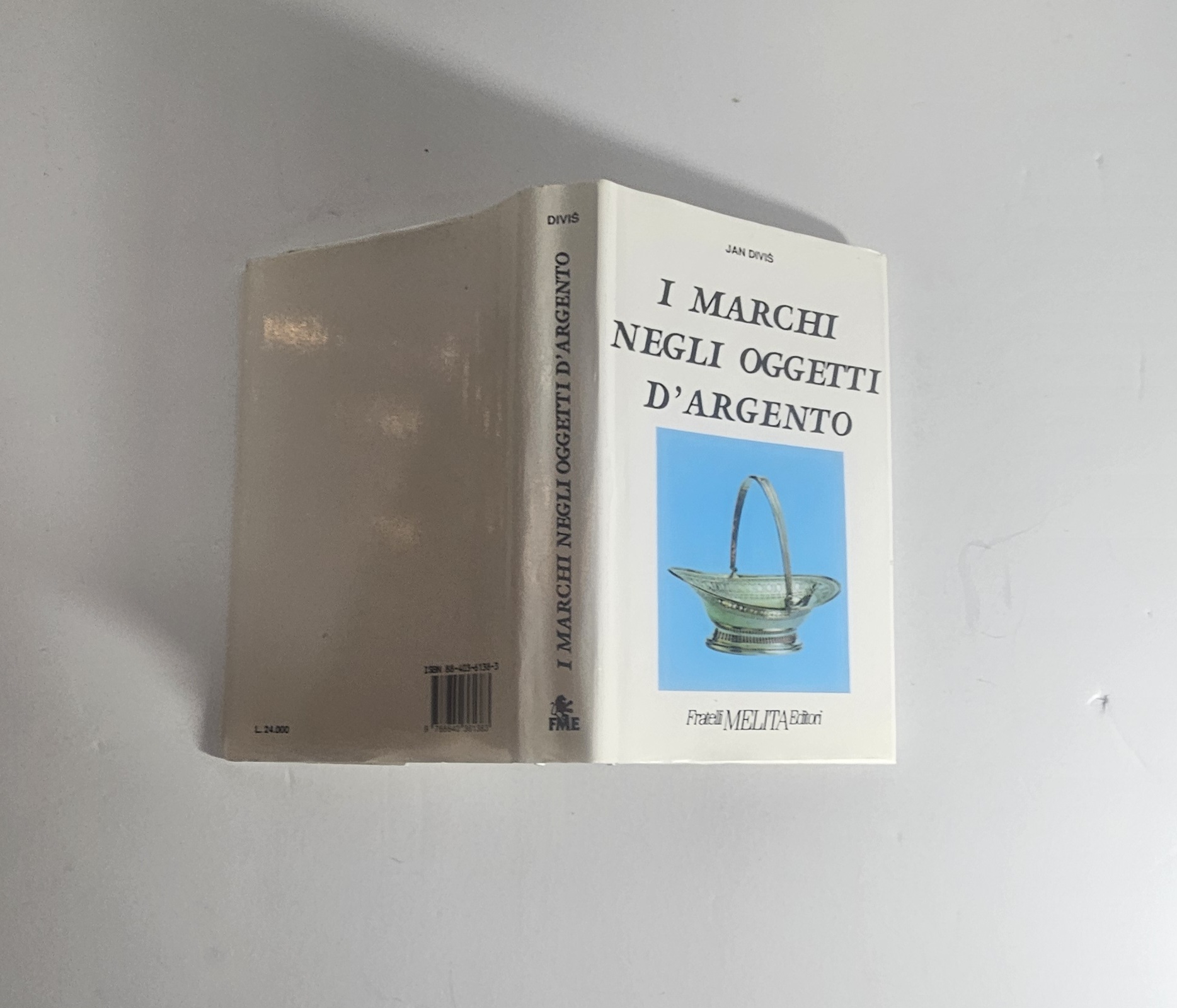 Marchi oggetti argento guida punzoni argenteria europea libro tecnico