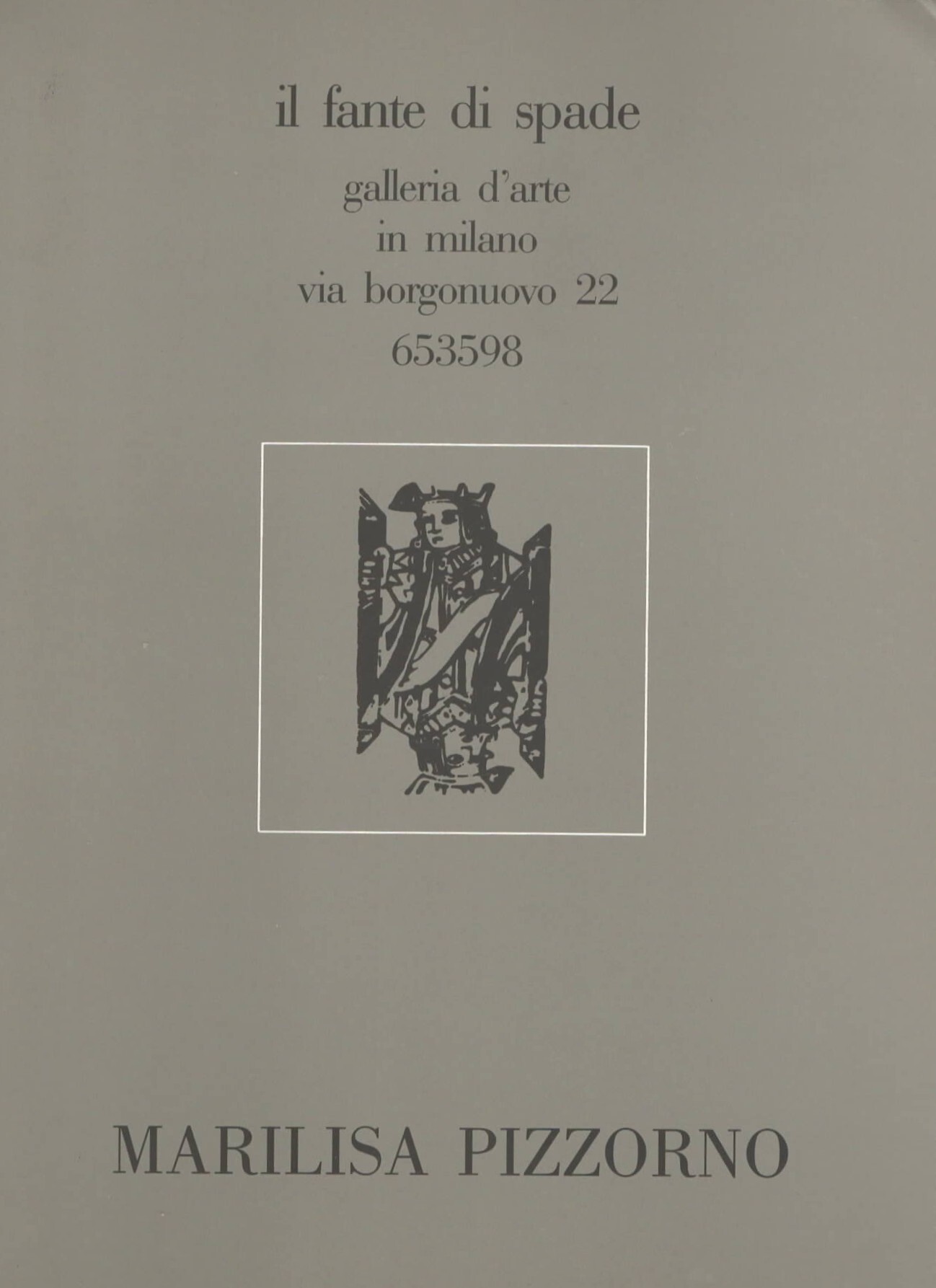 Marilisa Pizzorno. Passaggi obliqui