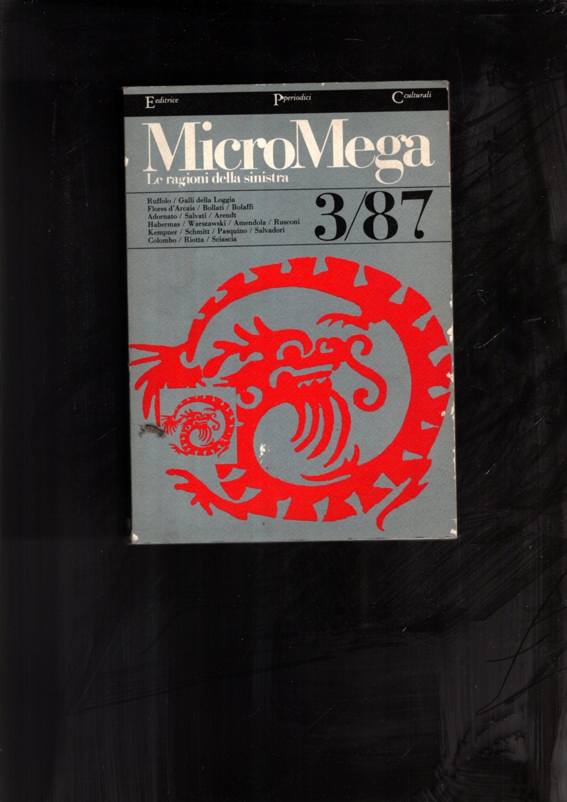 MICROMEGA LE RAGIONI DELLA SINISTRA 3/87