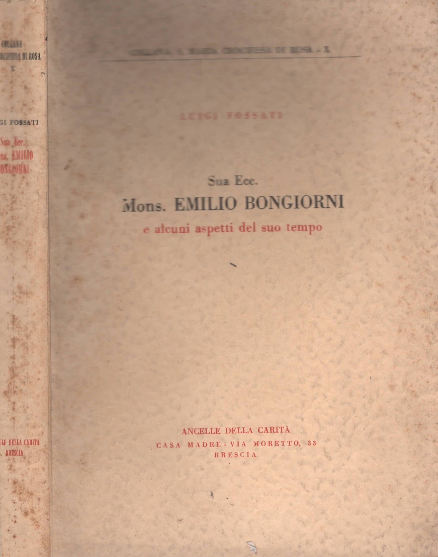Mons. Emilio Bongiorni e alcuni aspetti del suo tempo di …
